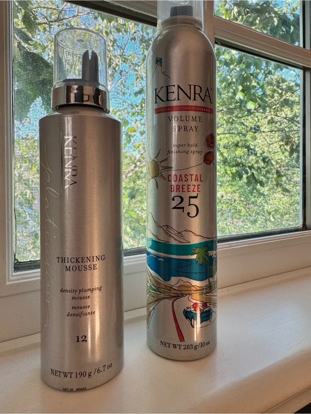 Two Kenra Hair products
